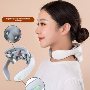 Nuevo masajeador de elevación de cara y cuello cervical colgante multifuncional pulso de calentamiento hombro y cuello instrumento de masaje portátil - Product Image 5