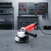 Mini-meuleuse d'angle professionnelle industrielle légère avec cordon pour le polissage et le meulage de carreaux DIY