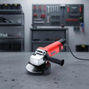 <span class=keywords><strong>Mini</strong></span>-meuleuse d'angle professionnelle industrielle légère avec cordon pour le polissage et le meulage de carreaux DIY - Product Image 4
