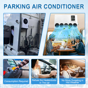 Climatiseur de voiture 12 V, refroidisseur de stationnement split pour semi-remorques, camping-cars, camions, bus, remorques EAC1009, refroidisseur de stationnement électrique 12 V - Product Image 5