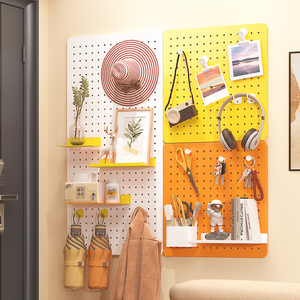 Wand montage Buntes Stahl <span class=keywords><strong>Peg</strong></span> <span class=keywords><strong>board</strong></span> Regal Boden Display Rack für Arious Produkte Wand <span class=keywords><strong>Peg</strong></span> <span class=keywords><strong>Board</strong></span> Portable Hanging - Product Image 5