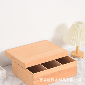 Caja de Madera de Cedro para Cigarros, Rectangular, 36x27x13cm, Humidor de Madera Sólida con Tapa, Diseño Minimalista - Product Image 4