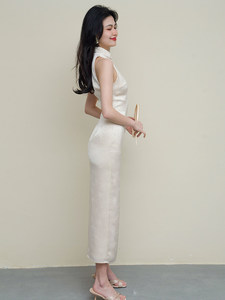 Nuevo Vestido de Novia de Estilo Chino Formal para Boda, Compromiso, Registro de Matrimonio y Brindis, de Alta Gama y Diseño Modificado - Product Image 3