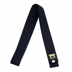 <span class=keywords><strong>Ceinture</strong></span> Noire <span class=keywords><strong>de</strong></span> Karaté <span class=keywords><strong>Judo</strong></span> Taekwondo en Toile <span class=keywords><strong>de</strong></span> Coton Lavé 100% Haute Qualité, 5cm <span class=keywords><strong>de</strong></span> Large, avec Lettrage Brodé Personnalisé Unisexe - Product Image 2