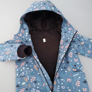 Bon prix bas quantité minimale de commande <span class=keywords><strong>tissu</strong></span> softshell <span class=keywords><strong>souple</strong></span> imperméable à l'eau imprimé numérique personnalisé pour veste d'hiver - Product Image 2