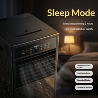 Climatiseur mobile portable JF-106, refroidissement/chauffage, humidification, purification, télécommande, écran tactile, en stock