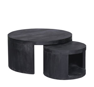 Table basse réglable en bois massif taille personnalisable meubles faits à la main pour la maison hôtel école hôpital utiliser-tabourets poufs - Product Image 1