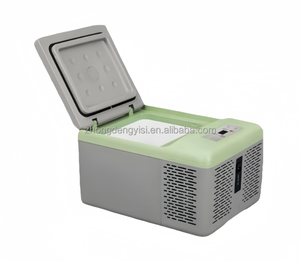 Portable Small Refrigerator With Compressor Cooling System for Home & Car Use 220V 45W 20kg Ice Maker Freezer Small Refrigerator - Product Image 3