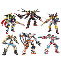 Woma Toys 2024 Nouvelle Série Mech Figurine d'Action Modèle de Jouet Mecha Ensemble de Briques de Construction Robot Jouet