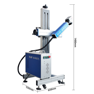 Máquina automática de marcado de fibra con enfoque giratorio, <span class=keywords><strong>grabado</strong></span> láser en movimiento <span class=keywords><strong>sobre</strong></span> metal, <span class=keywords><strong>vidrio</strong></span>, cristal, compatible con formatos DXF y PLT - Product Image 5