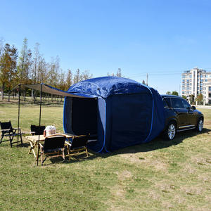 Auvent de voiture/camion portable automatique à ouverture rapide OEM, tente SUV, auvent carré à armature droite, design pop-up pour le camping en extérieur - Product Image 5