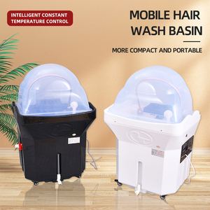 Máquina Portátil de Lavado y Masaje Capilar RKM con Tanque de Agua de 60L, <span class=keywords><strong>Mueble</strong></span> de Spa para Salón de Belleza, Sin Tuberías - Product Image 3