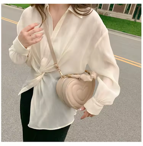 Bolso de Hombro Vintage de Moda, Bolso Bandolera de Piel Sintética, Versión Pequeña para Parejas, Bolso de Mujer - Product Image 1