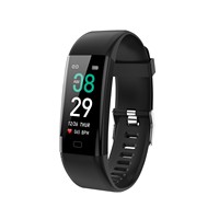 Pemasok Logo Kustom Gelang Pintar Olahraga AMOLED Pelacak Detak Jantung Pedometer Pengisian Cepat untuk Android Pesanan Kustomisasi Merek