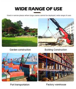 מלגזה מיני בטון מנוף תעשייתי בניית נייד מנוף 4 טון קטן מעלית מנוף מכונה - Product Image 2
