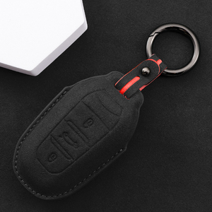 Étui en cuir pour <span class=keywords><strong>clé</strong></span> de voiture <span class=keywords><strong>Peugeot</strong></span> GTLine <span class=keywords><strong>207</strong></span> 307 407 208 308 408 508 2008 3008 4008 5008 RCZ, porte-clés en métal, <span class=keywords><strong>coque</strong></span> de <span class=keywords><strong>clé</strong></span> - Product Image 1