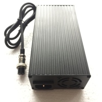 Chargeur de batterie HAGORS 72V 3A 3.5A 5A avec connecteur de sortie GX16-3 pour batterie au plomb-acide