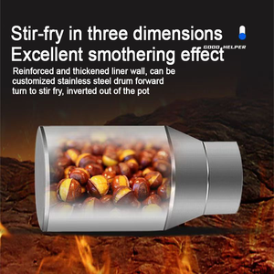 <strong>Gas</strong> Multifunctional Coffee <strong>Roaster</strong> Peanut and Walnut <strong>Roaster</strong> Seed and Nut <strong>Roasters</strong> - Product Image 4