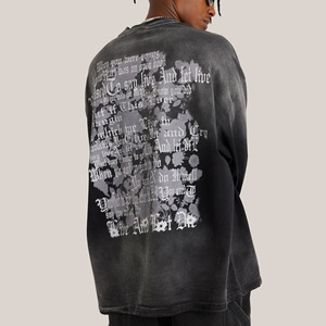 Sudadera con Cuello Redondo y Logotipo Personalizado, Tallas Grandes, Corte Regular para Hombre, 100% Algodón - Product Image 2