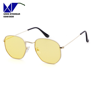 Gafas de Sol Ópticas Polarizadas de Piloto a la Moda <span class=keywords><strong>2023</strong></span>, Montura Dorada de Metal, Modernas, Clásicas, Únicas, Ligeras, Delgadas, de Alta Calidad - Product Image 3
