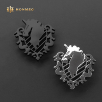 Etiqueta de Metal Personalizada HONMEO para Ropa, Bolsos y Zapatos, OEM ODM, Etiqueta de Aleación de Zinc para Jeans, Fábrica de Chapado