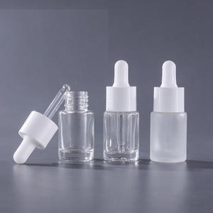 ขวดแก้วฝ้าขนาด 15 มล. พร้อมหลอดหยด สำหรับบรรจุภัณฑ์น้ำมันหอมระเหยและเครื่องสำอาง แบบเติมได้ พร้อมโลโก้สั่งทำ - Product Image 3