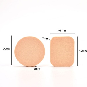 Éponge de maquillage jetable ronde en latex, professionnelle pour le fond de teint, applicateur cosmétique léger en SBR, ensemble d'éponges de maquillage en forme de cale pour le visage - Product Image 3