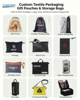 Siebgedrucktes Logo Wiederverwendbare Wasserfeste Schwarze Ripstop-Polyester Reise-Toilettenartikel-Organizer-Taschen Reißverschluss-Aufbewahrungsbeutel