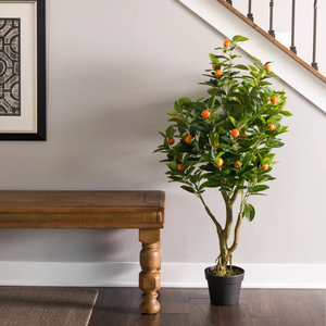 Bonsaï Artificiel Personnalisé Décoration <span class=keywords><strong>Kumquat</strong></span> Mandarine Oranges Plante Fruit Oranger Artificiel - Product Image 6
