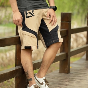 ROCKBROS-<span class=keywords><strong>pantalones</strong></span> <span class=keywords><strong>cortos</strong></span> holgados acolchados para ciclismo, reflectantes, para bicicleta de <span class=keywords><strong>montaña</strong></span>, resistentes al agua - Product Image 5