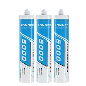 KONNED High Performance Clear Neutral Curing Silicone Sealant Glass Glue Adhesive KND-5000