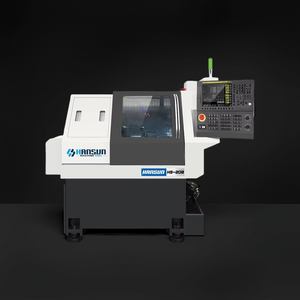 Torno CNC Automático HANSUN HS-20A de Alta Precisión, Tipo Plano, 220V, Control Fanuc, 8 Herramientas - Product Image 1
