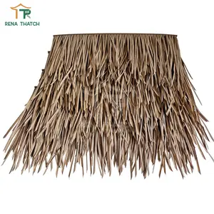 Hot Sale Bali Fiber Rieten Synthetische Riet Kunstmatig Riet Palm Resort Gebruik Plastic Rieten Dak