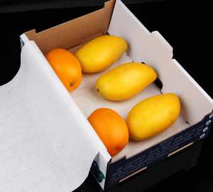 Almohadilla Absorbente de Papel de Pulpa de Una Sola Capa de Grado Alimenticio para Frutas, Producto Agrícola Ecológico para Frutas - Product Image 3