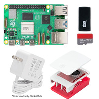 Raspberry Pi 5 4GB 8GB RAM Placa DE DESARROLLO Python Programación Linux Kit con caja Ventilador Fuente de alimentación Opcional Raspberry Pi 5