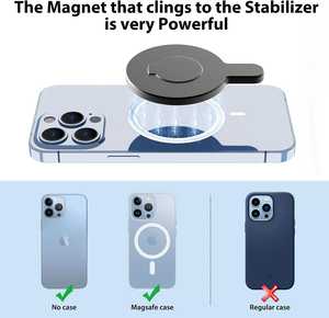 Soporte Magnético para Teléfono Aerbeis <span class=keywords><strong>OM</strong></span> para <span class=keywords><strong>DJI</strong></span> Osmo Mobile 7/<span class=keywords><strong>OM</strong></span> 6/<span class=keywords><strong>SE</strong></span>/<span class=keywords><strong>OM</strong></span> <span class=keywords><strong>5</strong></span>/<span class=keywords><strong>OM</strong></span> 4 <span class=keywords><strong>SE</strong></span>/<span class=keywords><strong>OM</strong></span> 4 Dual SIM Android 8.1, Adaptador de Liberación Rápida - Product Image 5