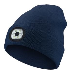 Gorros de Invierno Personalizados al por Mayor, Unisex, Tejidos, con Logotipo Impreso en Jacquard, Gorros con Luces LED - Product Image 1