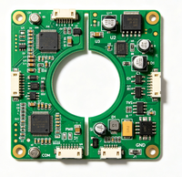 Module de capteur sans fil PCBA, carte de circuit imprimé FR4 HDI, assemblage SMT DIP RoHS, contrôle d'impédance pour dispositif de détection IoT