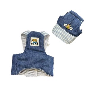 Harnais pour animaux de compagnie, respirant, style dessin animé, ensemble laisse pour petit chien et chat - Product Image 4