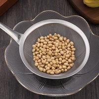Offre Spéciale acier inoxydable maille vidange ménage filtre à huile cuisine épaissie acier fuite maille huile mousse cuillère