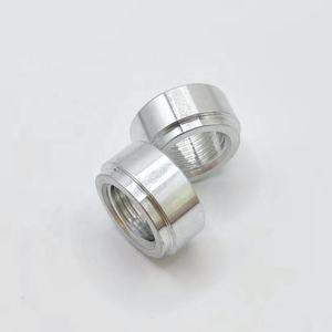 Benutzer definierte Aluminium-Halb kupplung Bung Based Steel Upper Ball Joint Sleeve Stufened Weld Bung Trachea Mutter 1/8 1/4 3/8 1/2 3/4 NPT - Product Image 5