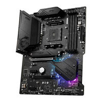 MSI MPG B550游戏加游戏主板的新主板，库存有AMD Ryzen R5 5600X和R7 5800X中央处理器组合