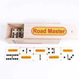 Juego de Dominó de 28 Piezas de Alta Calidad al por Mayor, Juego de Mesa con Dominós Dobles Seis en Blanco para Sublimación, con Caja de Madera - Product Image 2