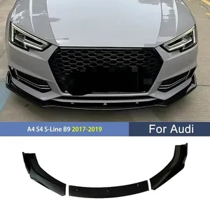 Lame de spoiler de pare-chocs avant pour berline S-Line B9 2017 2018 2019, kit carrosserie avant, accessoires de tuning - Product Image 1