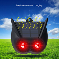 Répulsif animal solaire de haute qualité avec lampe de poche dispositif répulsif animal étanche extérieur pour Fox Farm Yard Garden