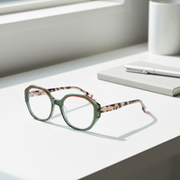 Mode haut de gamme lunettes hommes femme optique clair lunettes coloré cadre irrégulier lunettes Anti-rayonnement cadre oeil