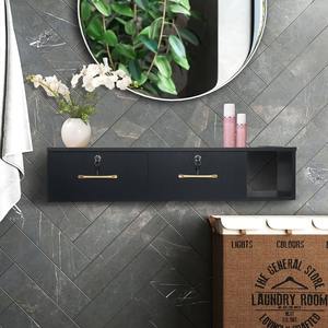 Armoire murale multifonctionnelle en bois moderne pour <span class=keywords><strong>salon</strong></span> de beauté, avec tiroirs pour le rangement des outils de coiffure et l'utilisation en entrepôt - Product Image 2