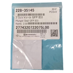 Sello de Émbolo Shimadzu GFP ID3, Número de Pieza OEM 228-35145, LC-10ATvp, SIL10ADvp, SIL-20A/AC, LC20AT, LC-2010, SIL-HT, Serie I, SIL-40 - Product Image 1