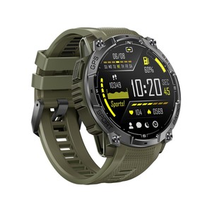 K76A Orologio Intelligente Sportivo Robusto per Uomo, Schermo AMOLED 1.43" Sempre Attivo, <span class=keywords><strong>GPS</strong></span> Integrato, Bussola, Torcia LED, Smartwatch Sportivo OEM - Product Image 6