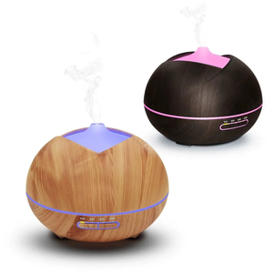 Grande diffusore di legno dell'olio essenziale della famiglia del diffusore di legno dell'aroma del diffusore di profumo della fragranza e dell'aromatizzatore con il temporizzatore - Product Image 1